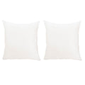 Square Pillow Inserts, Hotel Grade Cushion Fillers - 60 x 60 cm, Pack of 2