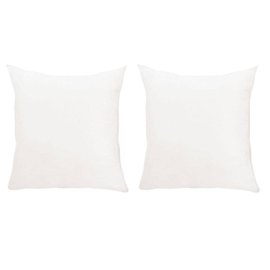 Square Pillow Inserts, Hotel Grade Cushion Fillers - 65 x 65 cm, Pack of 2