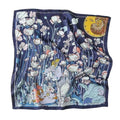 Square Silk Feel Satin Scarf 70 x 70cm for Head, Neck and Hair - Colour 10