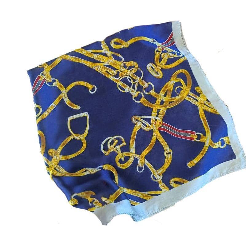 Square Silk Feel Satin Scarf 70 x 70cm for Head, Neck and Hair - Colour 11
