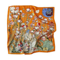 Square Silk Feel Satin Scarf 70 x 70cm for Head, Neck and Hair - Colour 5