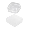 Square Transparent Storage Boxes Pack of 100 with Snap Lock Lids for Beads and Jewellery, 3.5 x 3.5 x 1.8 cm - view 3