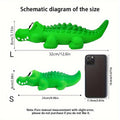 Squeaky Latex Crocodile Dog Chew Toy - Large (32 cm Long) - view 4