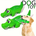 Squeaky Latex Crocodile Dog Chew Toy - Large (32 cm Long) - view 5