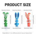 Squeaky Latex Dog Chew Toy - Green Long-Eared Animal - view 4