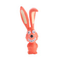 Squeaky Latex Dog Chew Toy - Orange Long-Eared Animal
