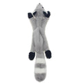 Squeaky Plush Dog Toy, 45 cm - Raccoon