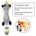 Squeaky Plush Dog Toy, 45 cm - Squirrel - view 4