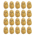 Squeaky Plush Potato Toys for Cats and Small Dogs - Tan, Pack of 20 - view 2