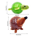 Squeaky Spiky Dog Toy Ball - Green Turtle - view 4