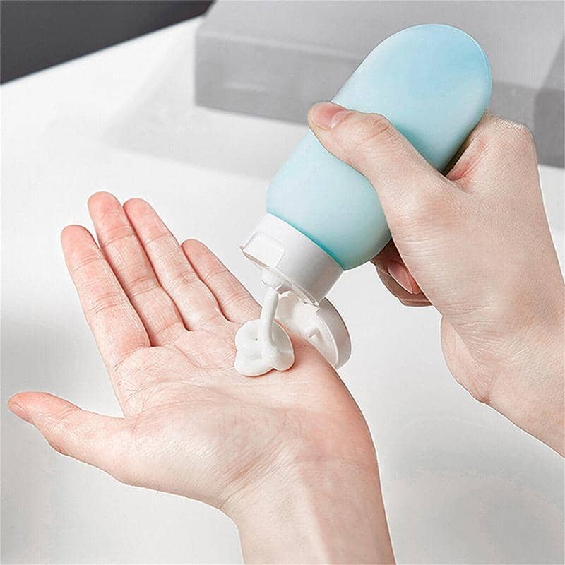 Squeeze Travel Bottles for Shampoo and Lotion, Pack of 6 - view 3