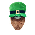 St Patrick's Day Hat - Leprechaun Hat with Brown Beard