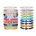 Stackable Cross Bead Bracelet Set - Pack of 8 - view 4