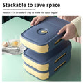 Stackable Drawer Style Egg Storage Box - Pink - view 4