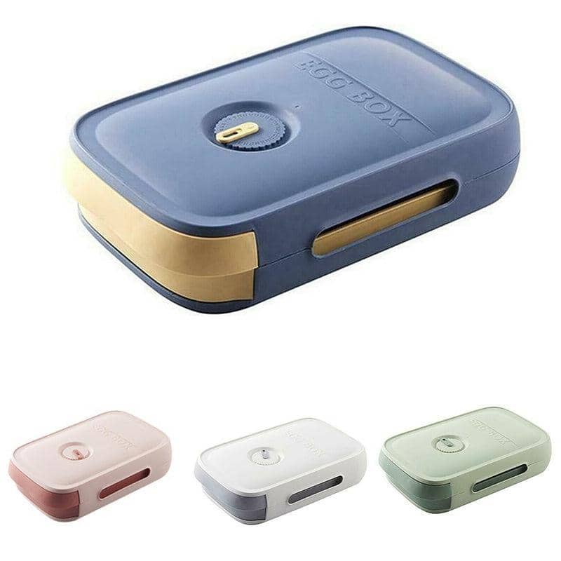 Stackable Drawer Style Egg Storage Box - White - view 3