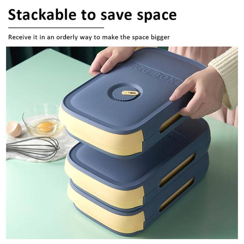 Stackable Drawer Style Egg Storage Box - White - view 4