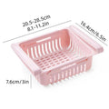 Stackable Fridge Storage Baskets with Drawers, Pack of 4 - view 3