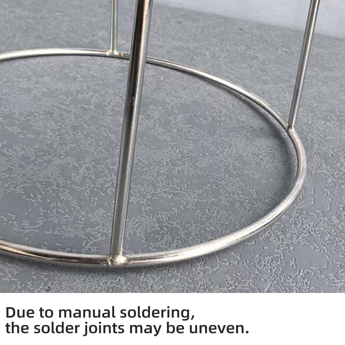 Stainless Steel 2 Tier Dessert Display Stand Set of 2 for Parties - view 4