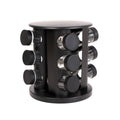 Stainless Steel 9 Jar Spice Rack Set with Seasoning Jars - view 2