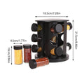 Stainless Steel 9 Jar Spice Rack Set with Seasoning Jars - view 3