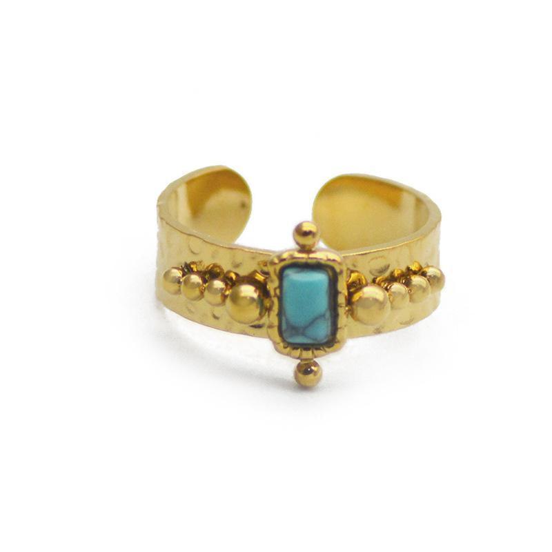 Stainless Steel Adjustable Stacking Ring for Women - Model 2