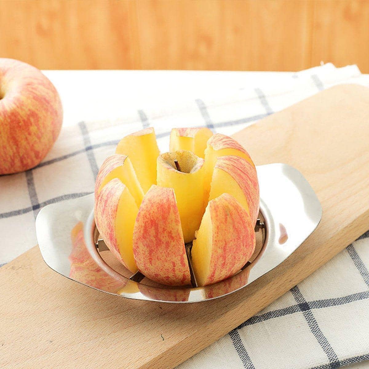 Stainless Steel Apple Corer and Fruit Slicer - Single - view 4
