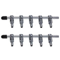 Stainless Steel Aquarium Air Pump Splitter Valve - 5 Outlets, Pack of 2