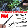 Stainless Steel Aquarium Plant Scissors - Silver, Straight - view 2