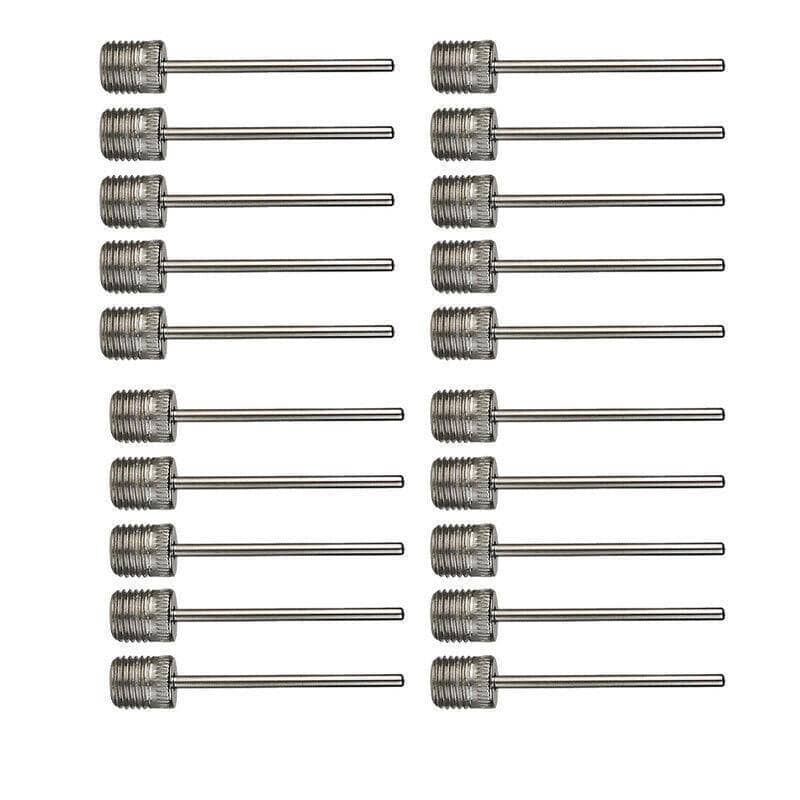 Stainless Steel Ball Pump Needles for Sports Balls - Pack of 20