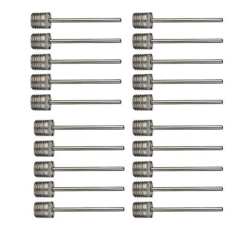Stainless Steel Ball Pump Needles for Sports Balls - Pack of 20