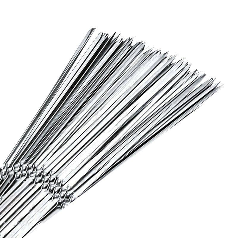Stainless Steel BBQ Skewers 27-28 cm - Pack of 100
