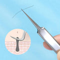 Stainless Steel Blackhead Tweezers - Slanted Tip - view 4