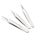 Stainless Steel Blackhead Tweezers - Straight Tip - view 3