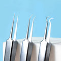 Stainless Steel Blackhead Tweezers - Straight Tip - view 5