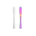 Stainless Steel Butter Knife Serrated Edge Spreader Cutter Grater - Rainbow - view 3