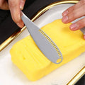 Stainless Steel Butter Knife Serrated Edge Spreader Cutter Grater - Rainbow - view 4