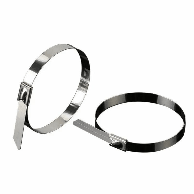 Stainless Steel Cable Ties, 304 Marine Grade - 7.9 x 150mm, Pack of 20 - view 3