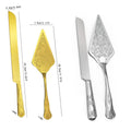 Stainless Steel Cake Knife and Scoop Set - Silver - view 4