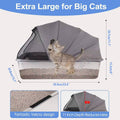 Stainless Steel Cat Litter Box with Cloth Cover - Half Cover - view 4