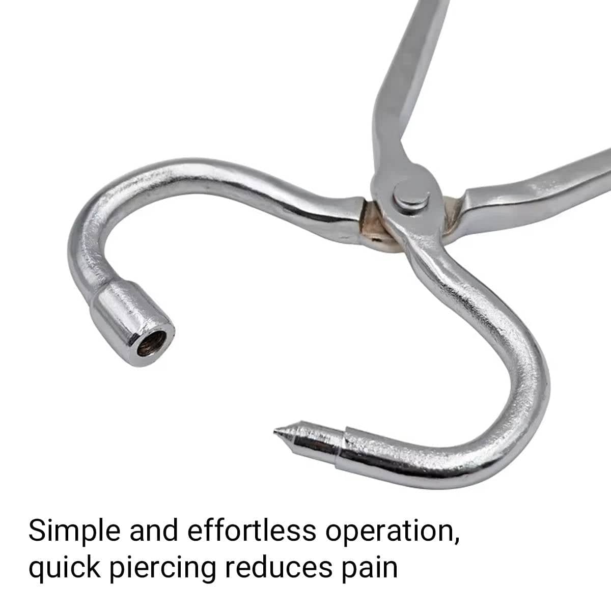 Stainless Steel Cattle Nose Ring Pliers, Livestock Handling Tool - view 5