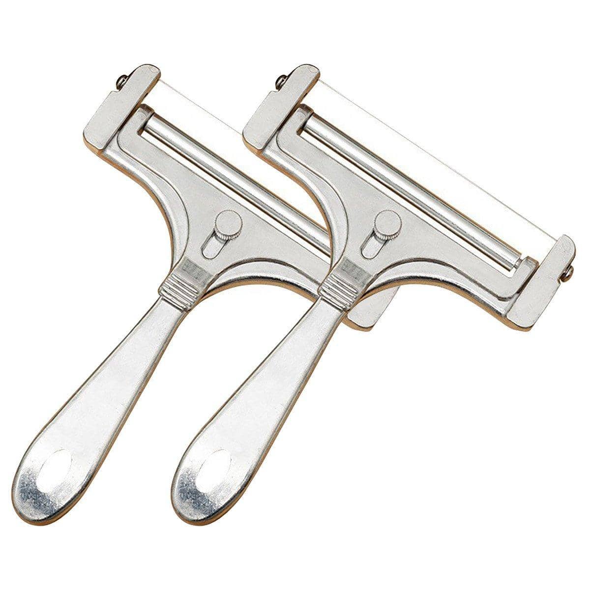 Stainless Steel Cheese Slicer and Butter Grater Kitchen Tool - Pack of 2