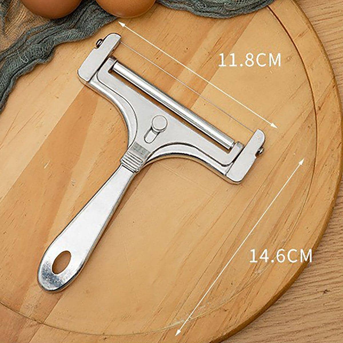 Stainless Steel Cheese Slicer and Butter Grater Kitchen Tool - Pack of 2 - view 5