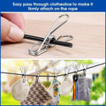 Stainless Steel Clothes Pegs - Pack of 180 - view 5