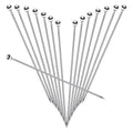 Stainless Steel Cocktail Picks Set of 50 with Ball Top for Martinis and Olives - view 2