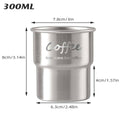 Stainless Steel Coffee Cups 300 ml, Pack of 6 - view 3