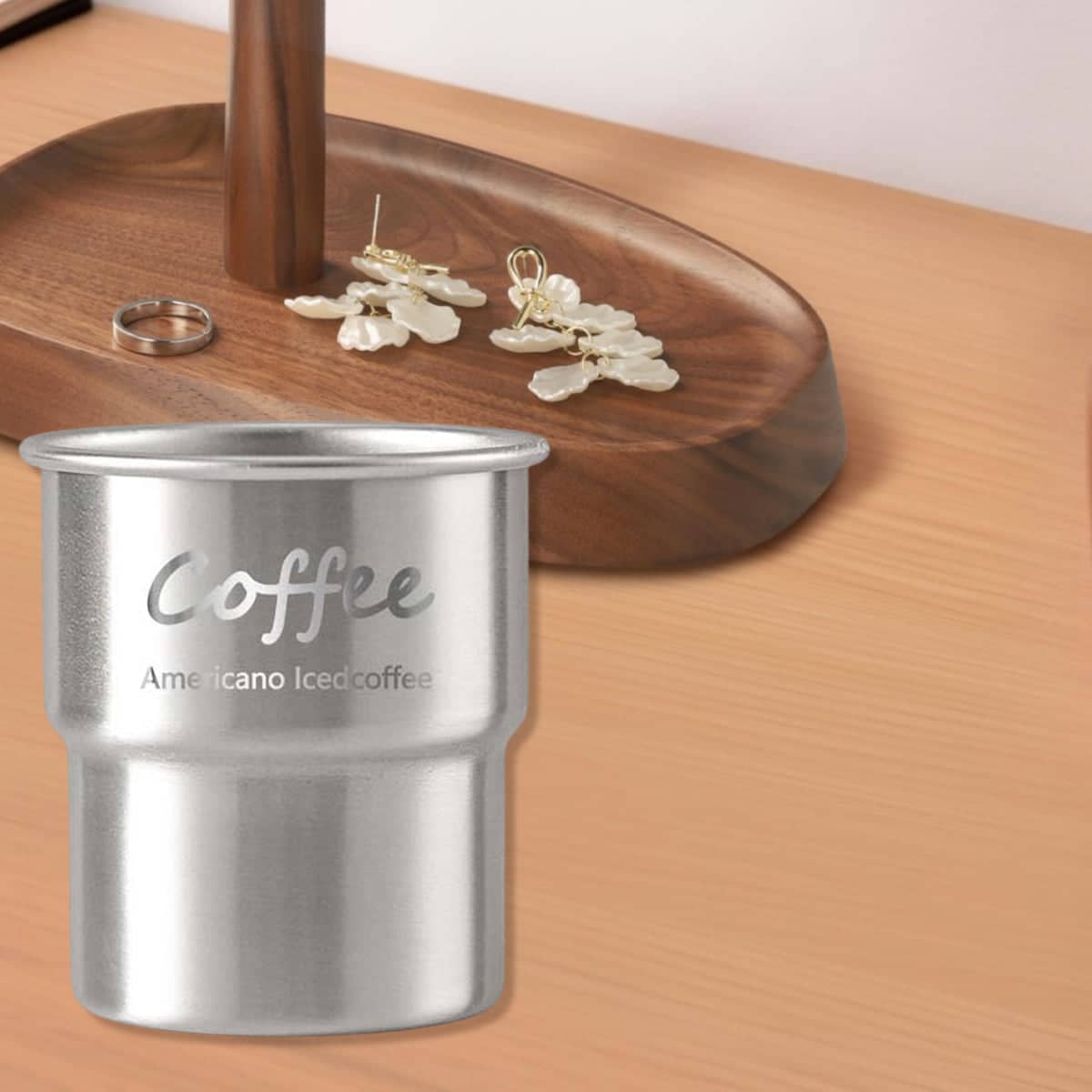 Stainless Steel Coffee Cups 300 ml, Pack of 6 - view 5