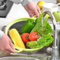 Stainless Steel Colander Drain Basin for Vegetables and Fruit, Pack of 2 - view 4