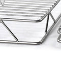 Stainless Steel Cooling Rack for Baking, Pack of 2 (60 x 40 cm) - view 4