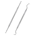 Stainless Steel Dental Hygiene Tool Kit with Mirror and Scaler - 6 Piece Set - view 4
