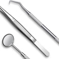 Stainless Steel Dental Hygiene Tool Kit with Mirror and Scaler - 6 Piece Set - view 5